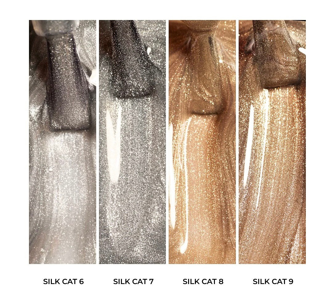 Collection Vernis semi permanent Albi Silk Cat Albi complète