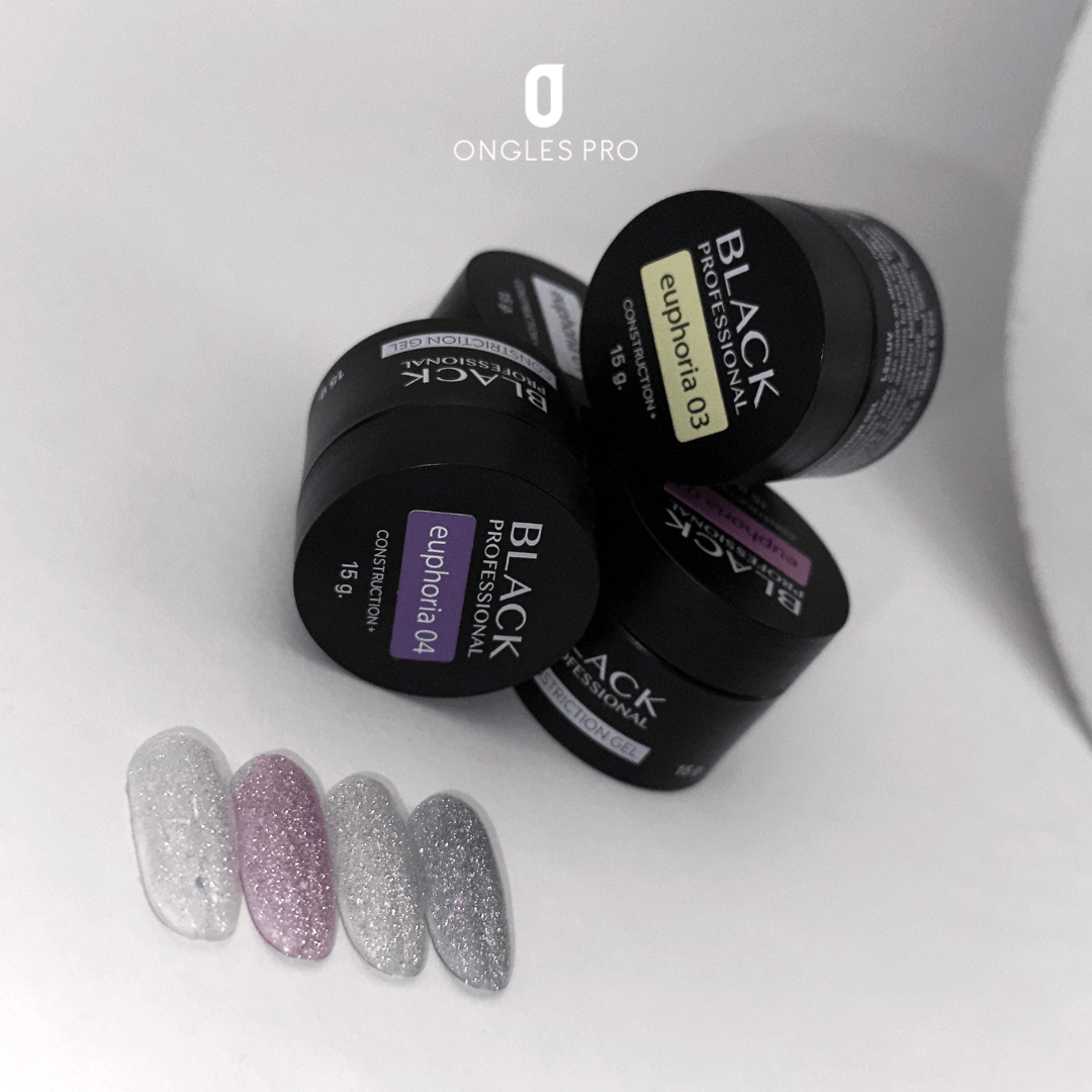 Gel de Construction Black Euphoria 03 - ONGLES PRO