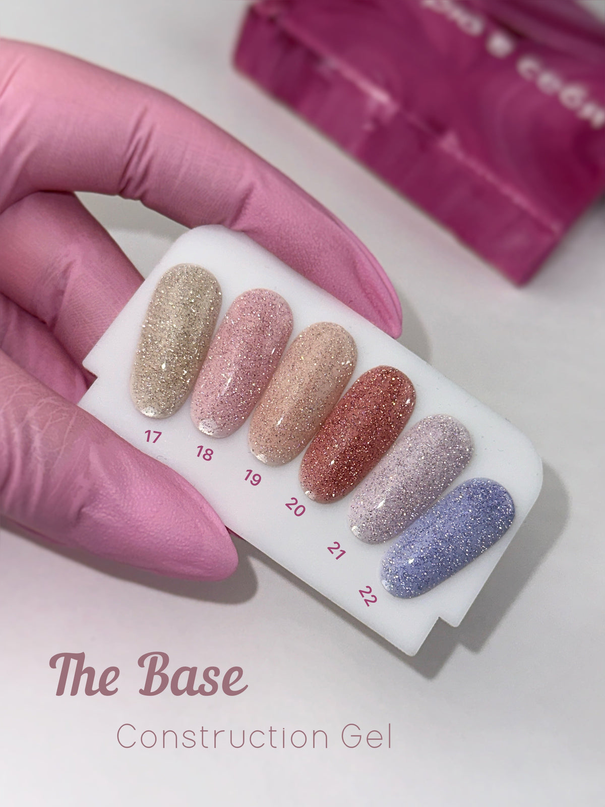 Gel de Construction The Base 17 réfléchissant 15ml - ONGLES PRO