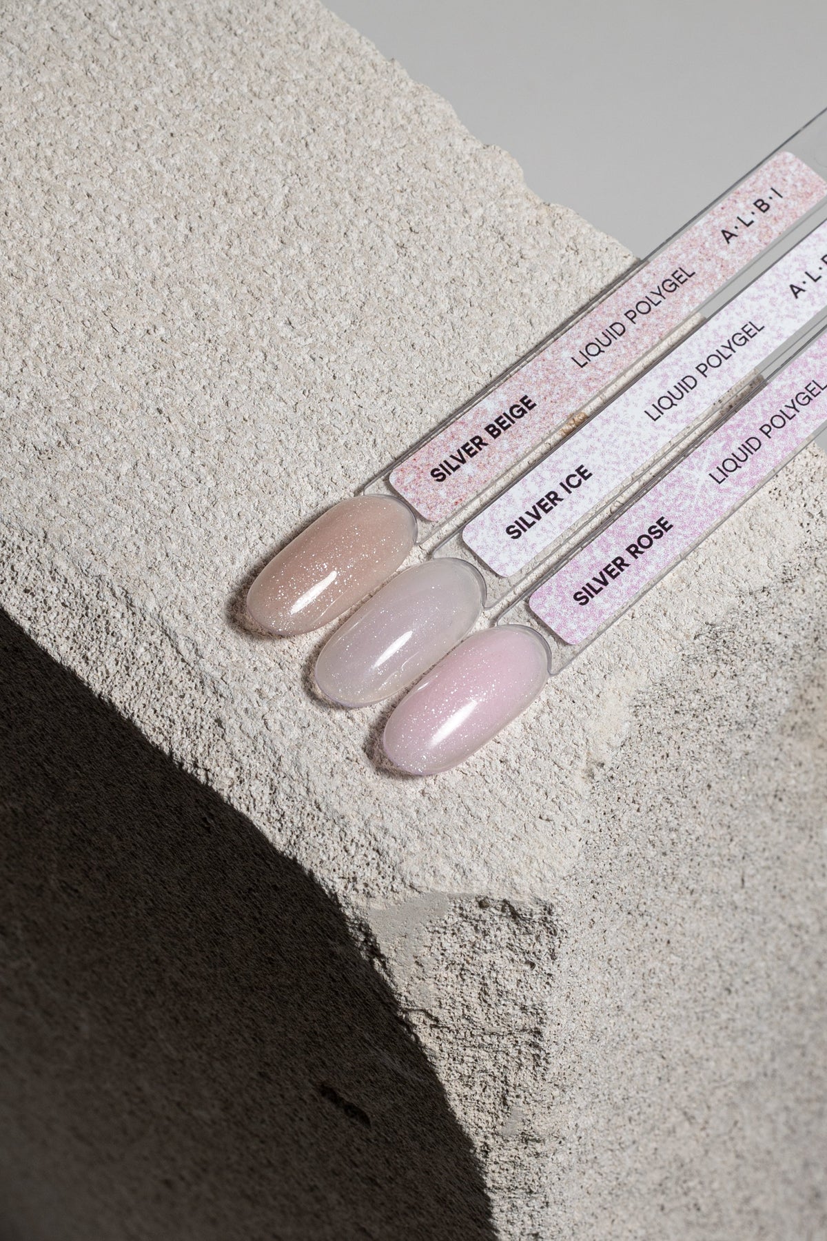 Polygel liquid Albi Silver Beige - ONGLES PRO