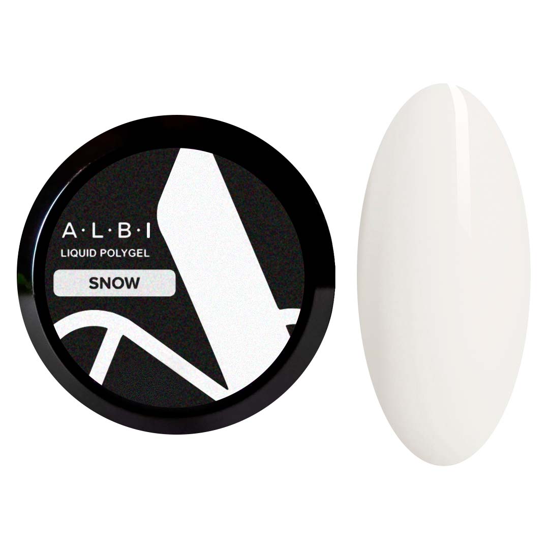 Polygel liquid Albi Snow - ONGLES PRO