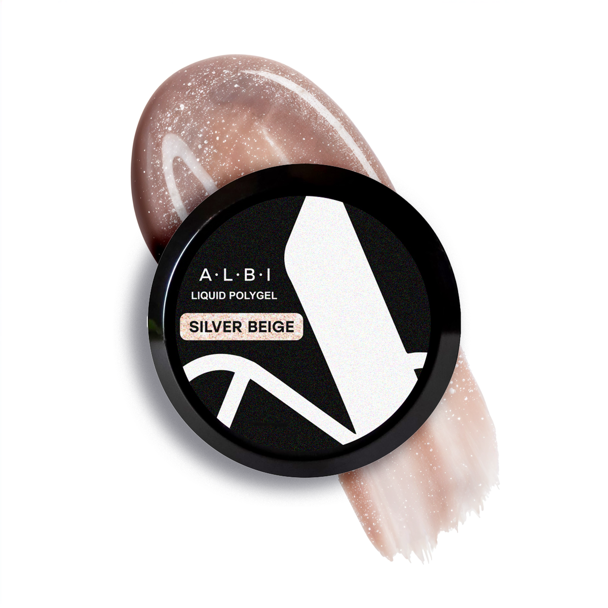 Polygel liquid Albi Silver Beige
