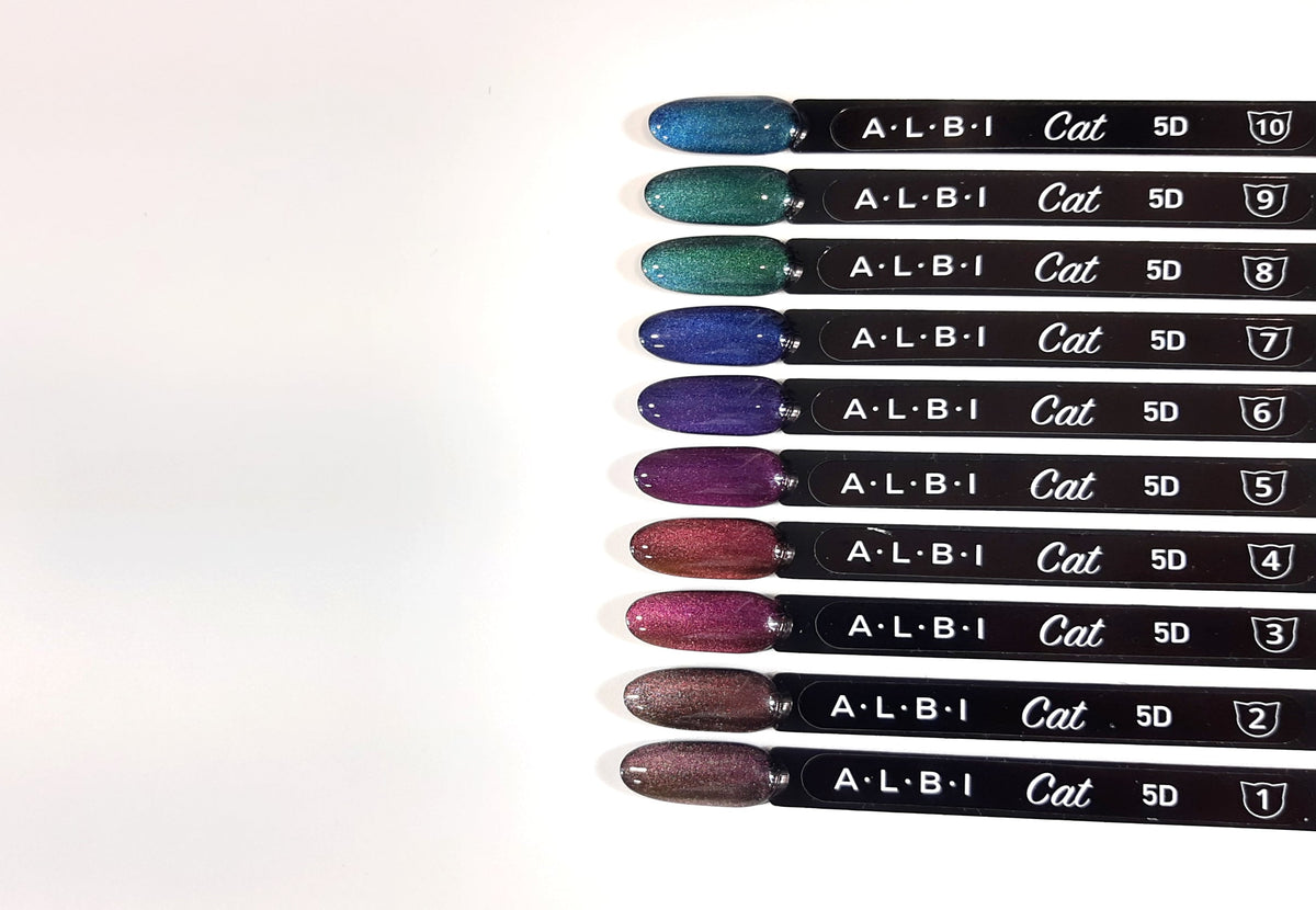 Vernis semi permanent Albi Cat 5D 6 - ONGLES PRO