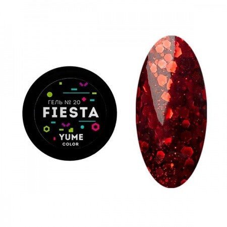 Vernis semi permanent Yume Fiesta 20 - ONGLES PRO
