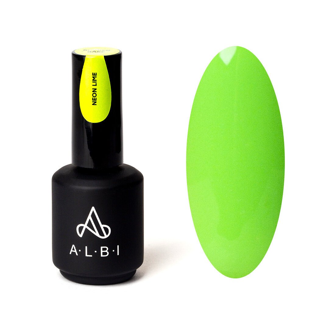 Base Rubber Neon Lime - ONGLES PRO
