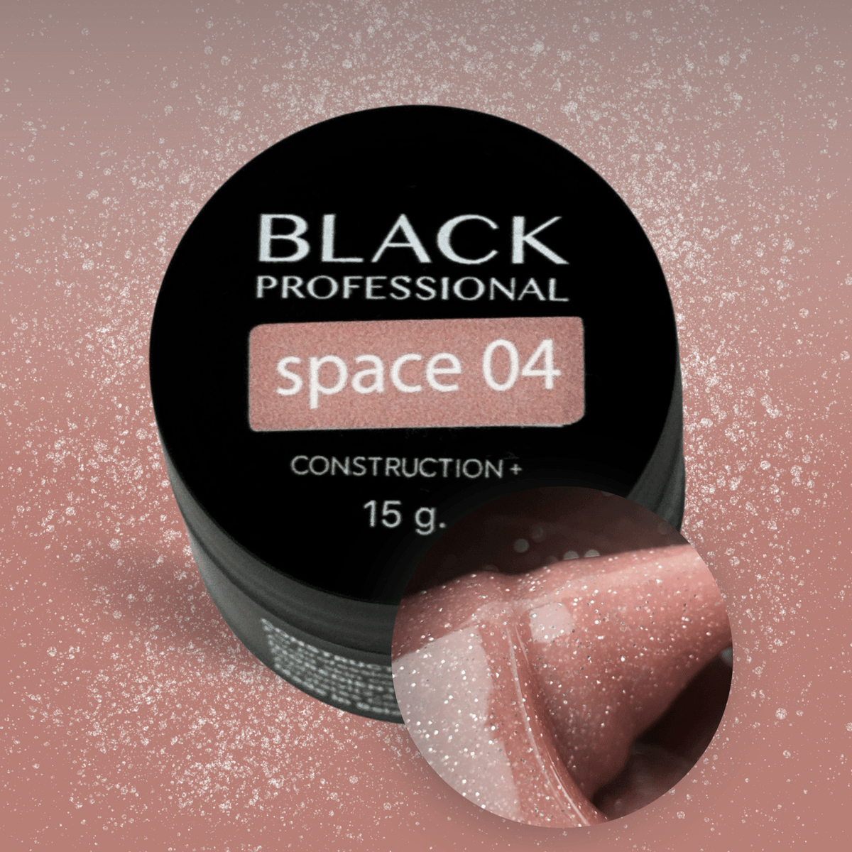 Gel de Construction Black Space 04 - ONGLES PRO