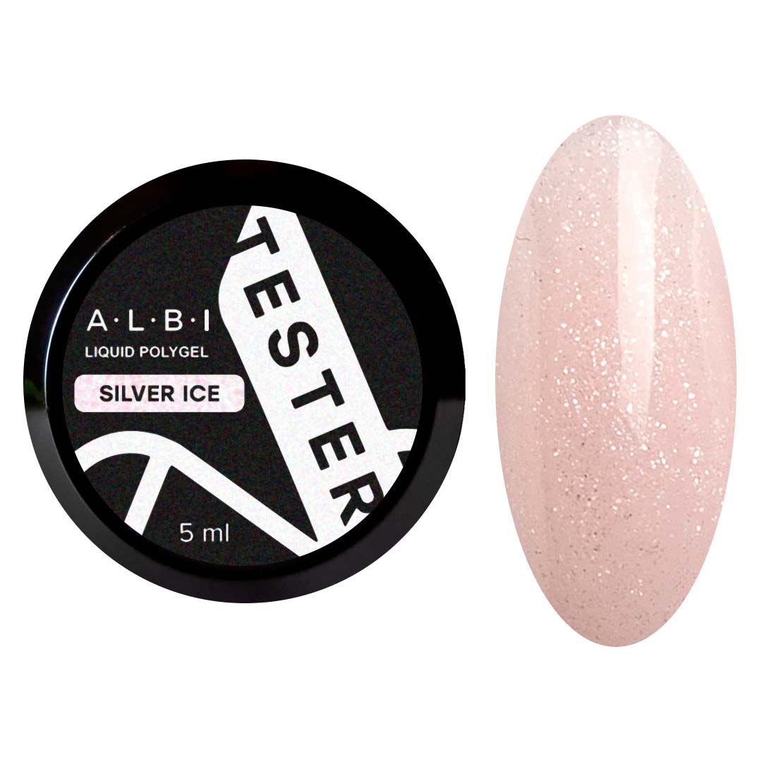 Polygel liquid Albi Silver Ice - ONGLES PRO