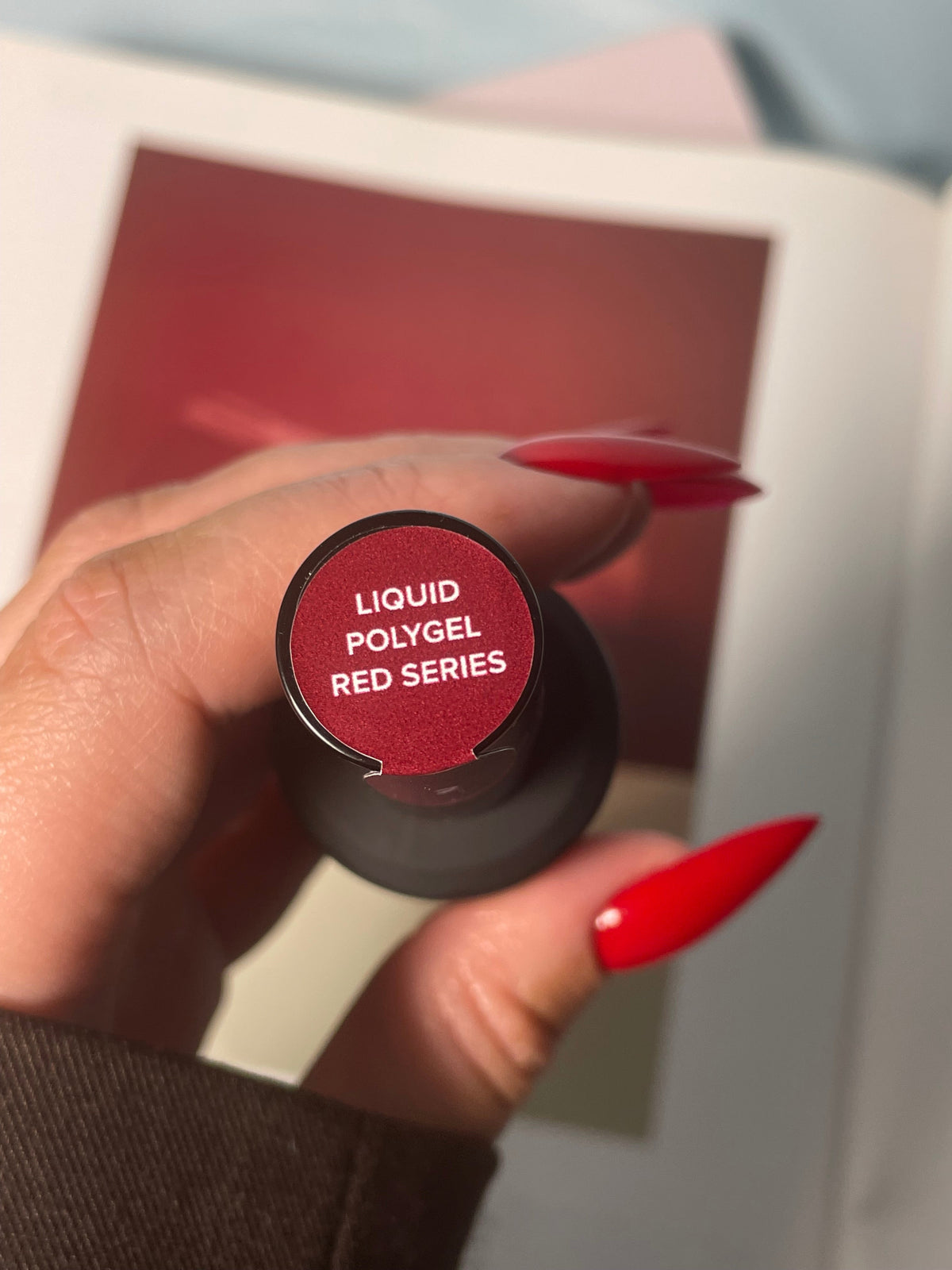 Polygel liquid Red Serie 2 - ONGLES PRO