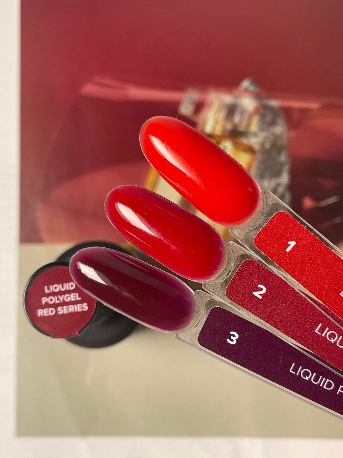 Polygel liquide Red Serie 3 - ONGLES PRO