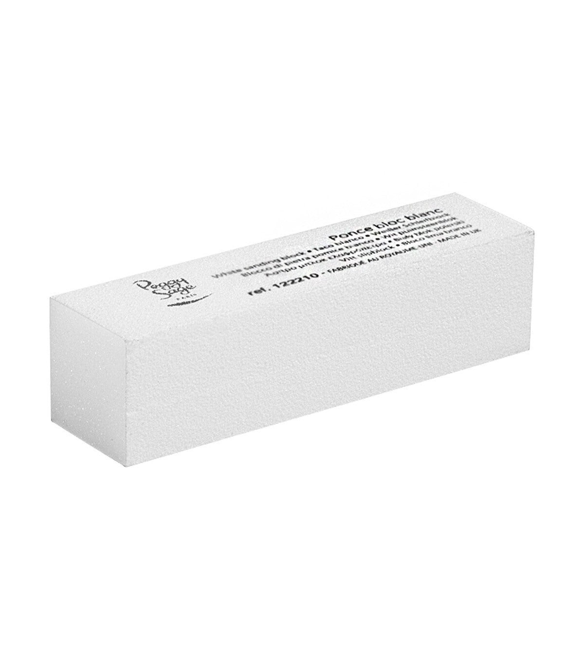 Ponce bloc blanc Peggy sage - ONGLES PRO