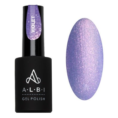 Vernis semi permanent Albi Butterfly Violet - ONGLES PRO