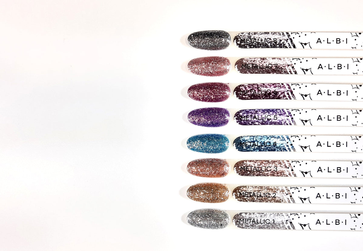 Vernis semi permanent Albi Metallic 1 - ONGLES PRO