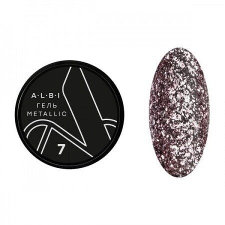 Vernis semi permanent Albi Metallic 7 - ONGLES PRO