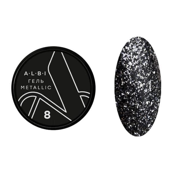 Vernis semi permanent Albi Metallic 8 - ONGLES PRO