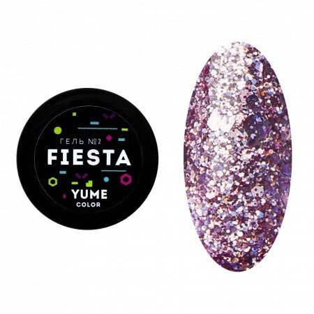 Vernis semi permanent Yume Fiesta 2 - ONGLES PRO